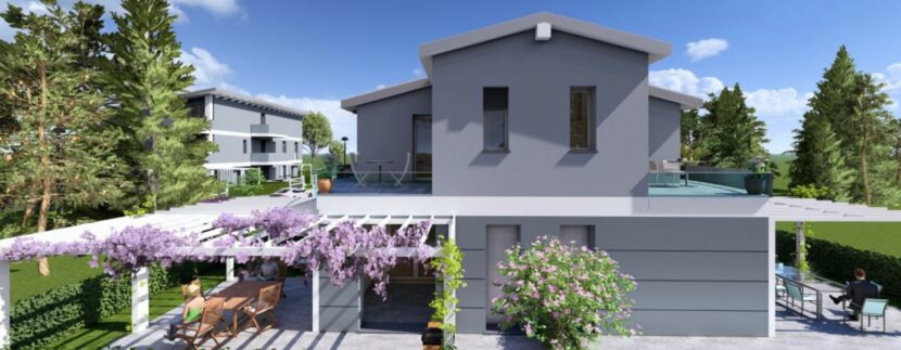 Casa Bifamiliare in Costruzione Vicino Mare