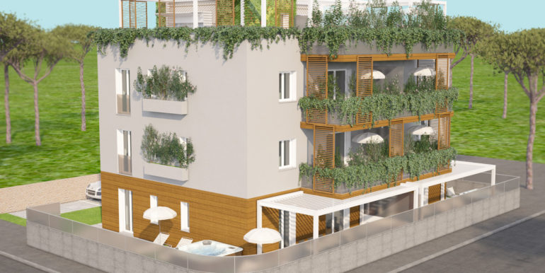 Nuovo appartamento piano terra giardino privato Centro Milano Marittima