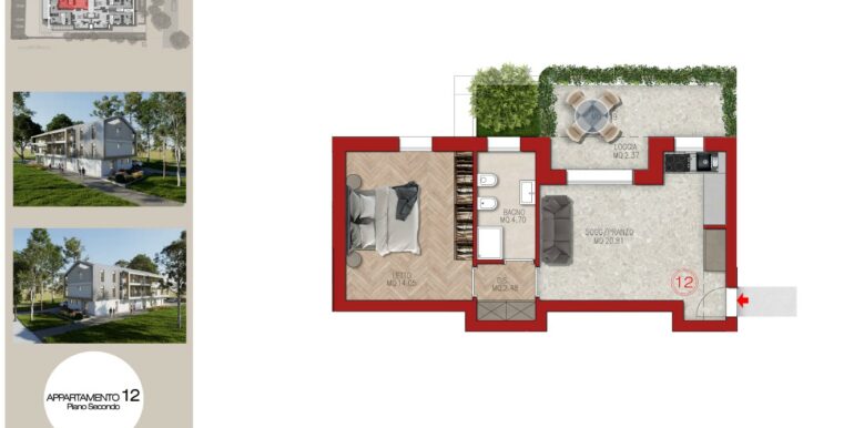 Foto 16 Appartamento N.12 Secondo Piano