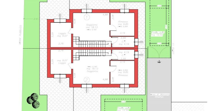 Foto Lotto 14 Piano terra Generale Ingrandito