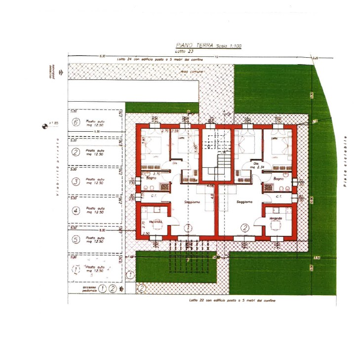 Appartamento Nuovo piano terra Giardino Lido di Classe